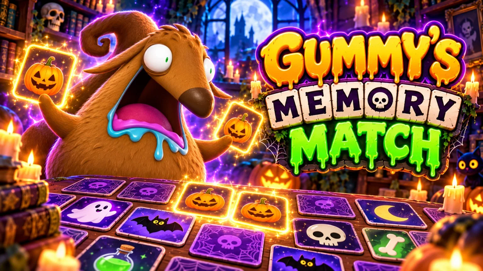 Gummy's Memory Match game artwork