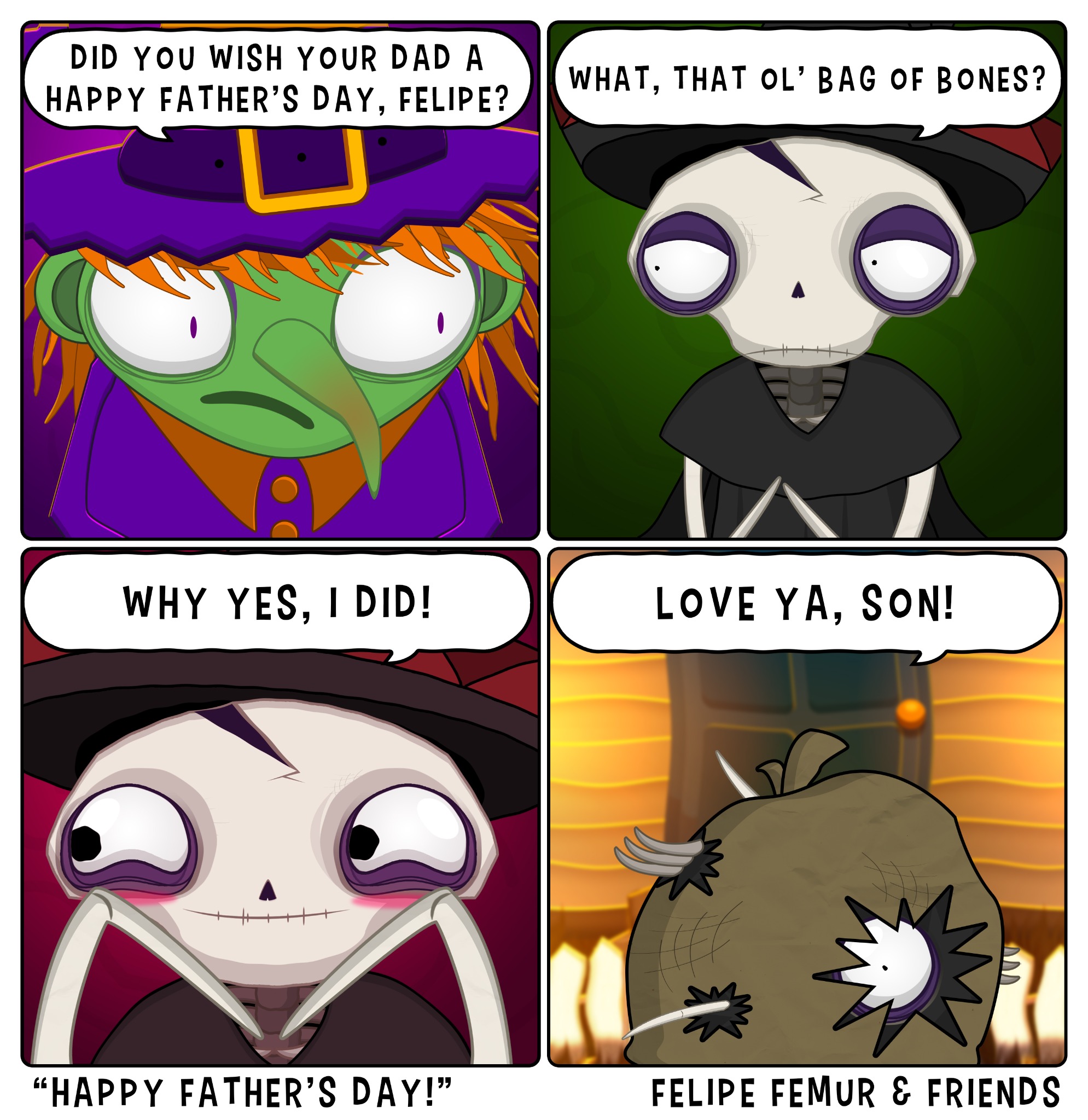 Felipe Femur & Friends comic 20