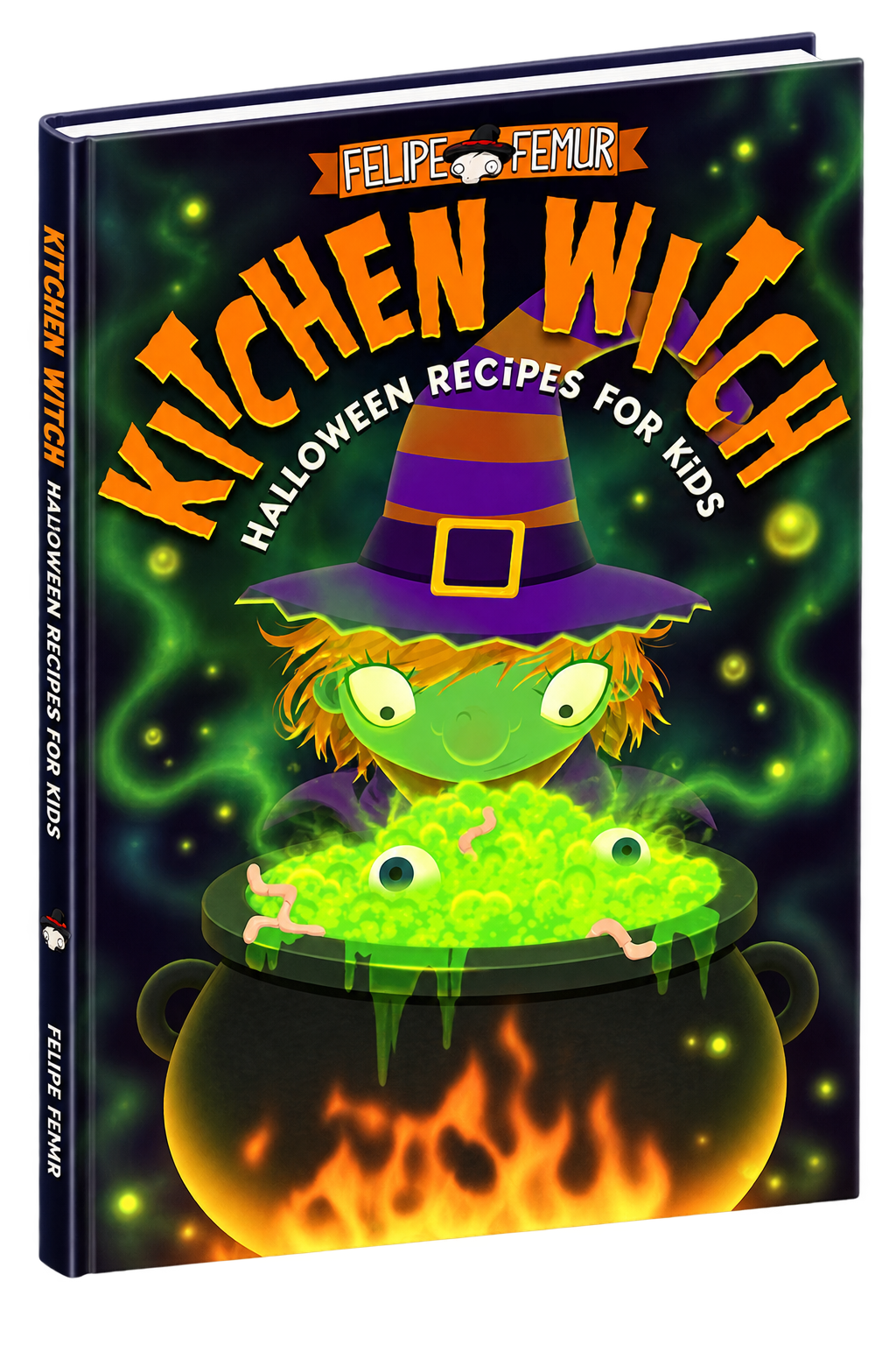 Kitchen Witch 3D book