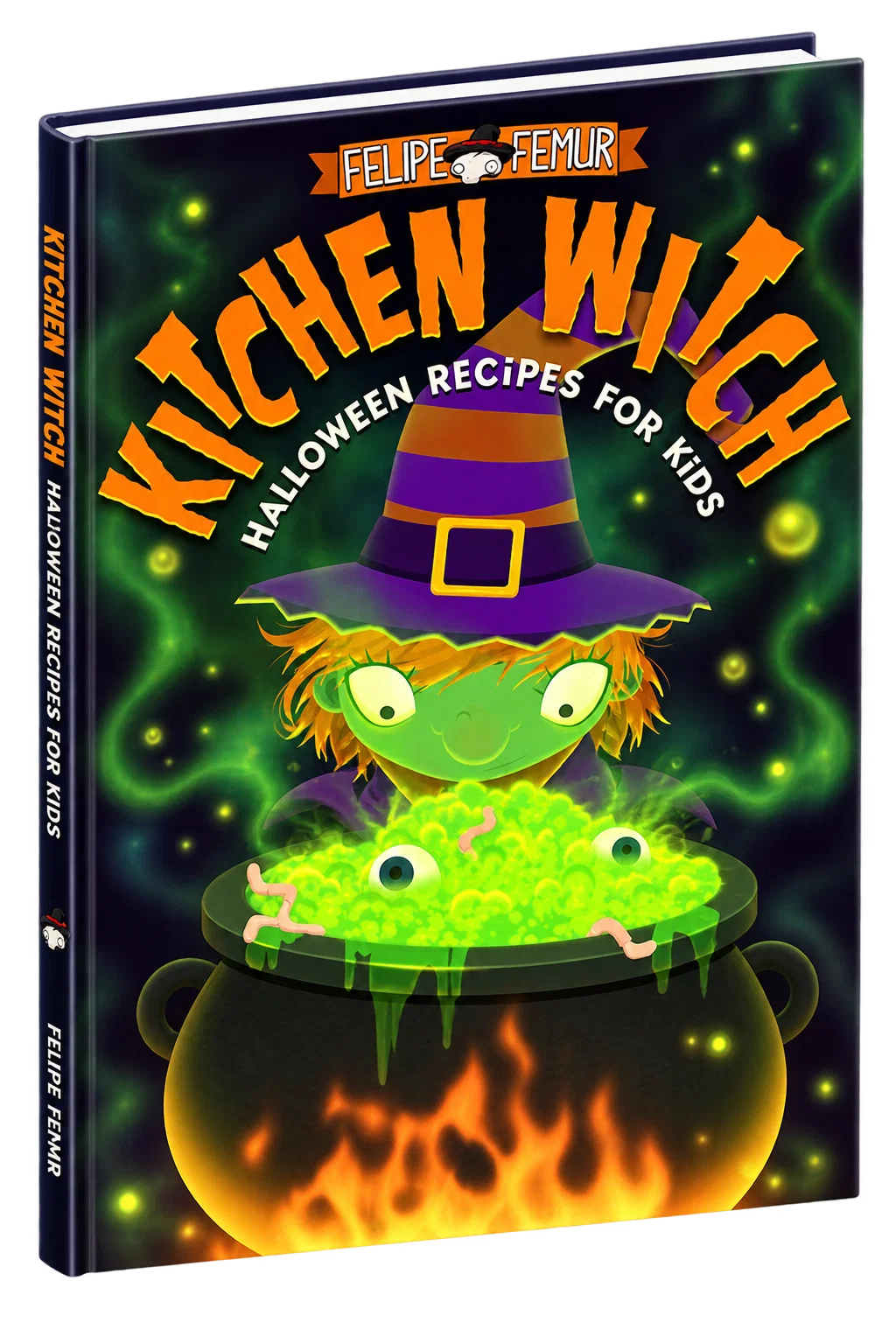 Kitchen Witch 3D book